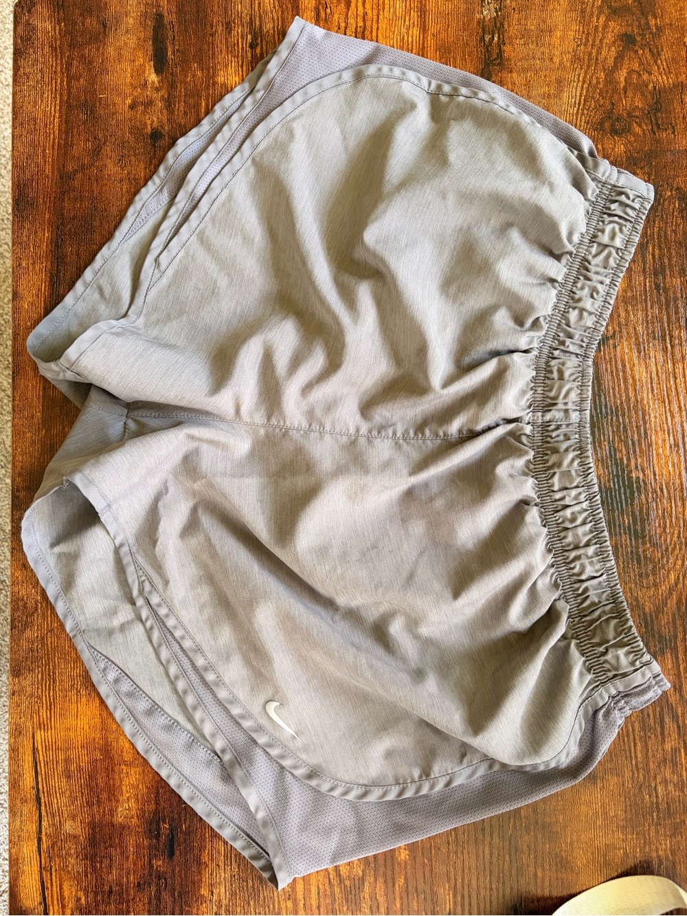 Nike Tempo Light Gray Women's Running Shorts